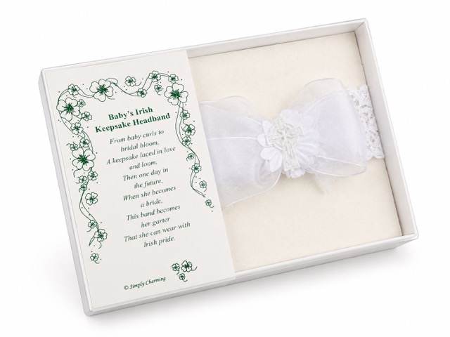 Celtic Cross Baby Headband